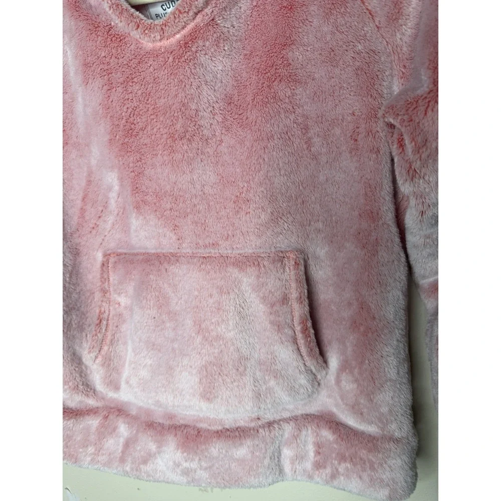 Member's Mark Girls Cozy Plush Sherpa Pullover Hoodie Sweatshirt, Size 14/16